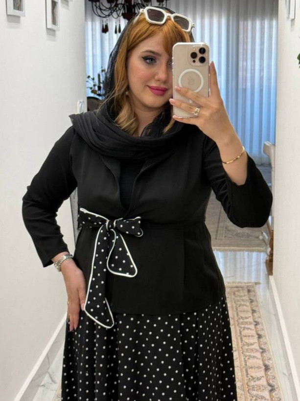 ست کت و دامن زنانه مازراتی و بوگاتی اعلا مدل ریکا