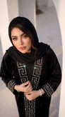 مانتو زنانه عبایی مخمل آینه ای